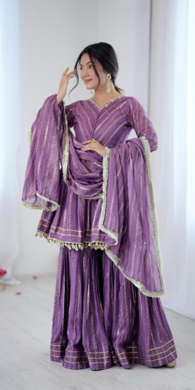SRK 5300 Purple Mal Chanderi With Lace Work & Mirror Work Salwar Suit . Get it for ₹2099. Delivery 4-6 Working Days. Shop now. | Jump Suits, Tops & Bottoms, Track Suits, Salwar suit, Casual Suits, Creative suits, Designer Suits, Palazzo Suits, Party Wear Suits, Patiala Suits, Straight Suits, Trendy Wear