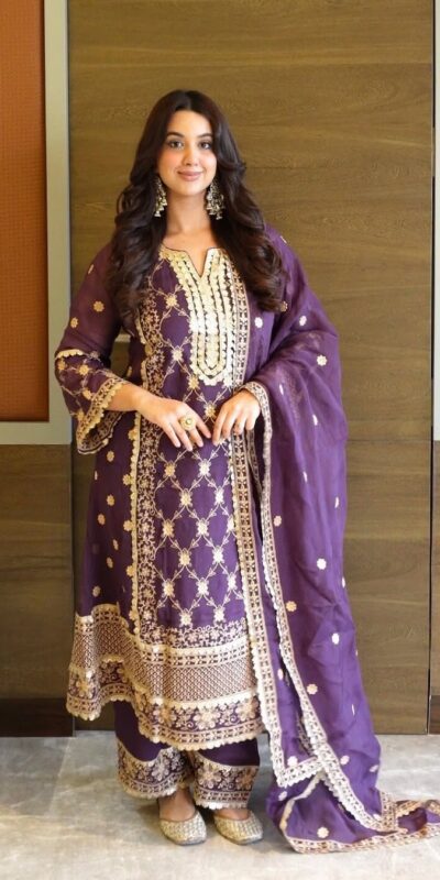 ZSR 3153 Purple in Color Pure Chinnon Embroidery Work Salwar Suit. Special Price ₹2149. Delivery 4-6 Working Days. Shop now. | Jump Suits, Tops & Bottoms, Track Suits, Salwar suit, Casual Suits, Creative suits, Designer Suits, Palazzo Suits, Party Wear Suits, Patiala Suits, Straight Suits, Trendy Wear