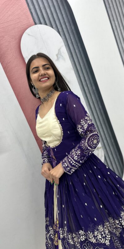 PC 556 Purple Color Simar Cosmos Lehenga Choli with Designer Work. Special Price ₹3049. Delivery 4-6 Working Days. Shop now. | Lehenga, Bollywood Lehenga, Creative Lehenga, Designer Lehenga, Embroidered Lehenga, Party Wear Lehenga