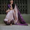 KPR 224 Purple Color Soft Lichi Silk Saree with Lace Border & Lace Work. Best Price ₹1449. Delivery 4-6 Working Days. Shop now. | Sarees, Bollywood Sarees, Creative Sarees, Designer Sarees, Embroidered Sarees, Ethnic Saree, Modern Digital sarees, Party Wear Sarees