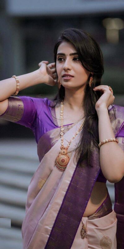 KPR 224 Purple Color Soft Lichi Silk Saree with Lace Border & Lace Work. Best Price ₹1449. Delivery 4-6 Working Days. Shop now. | Sarees, Bollywood Sarees, Creative Sarees, Designer Sarees, Embroidered Sarees, Ethnic Saree, Modern Digital sarees, Party Wear Sarees