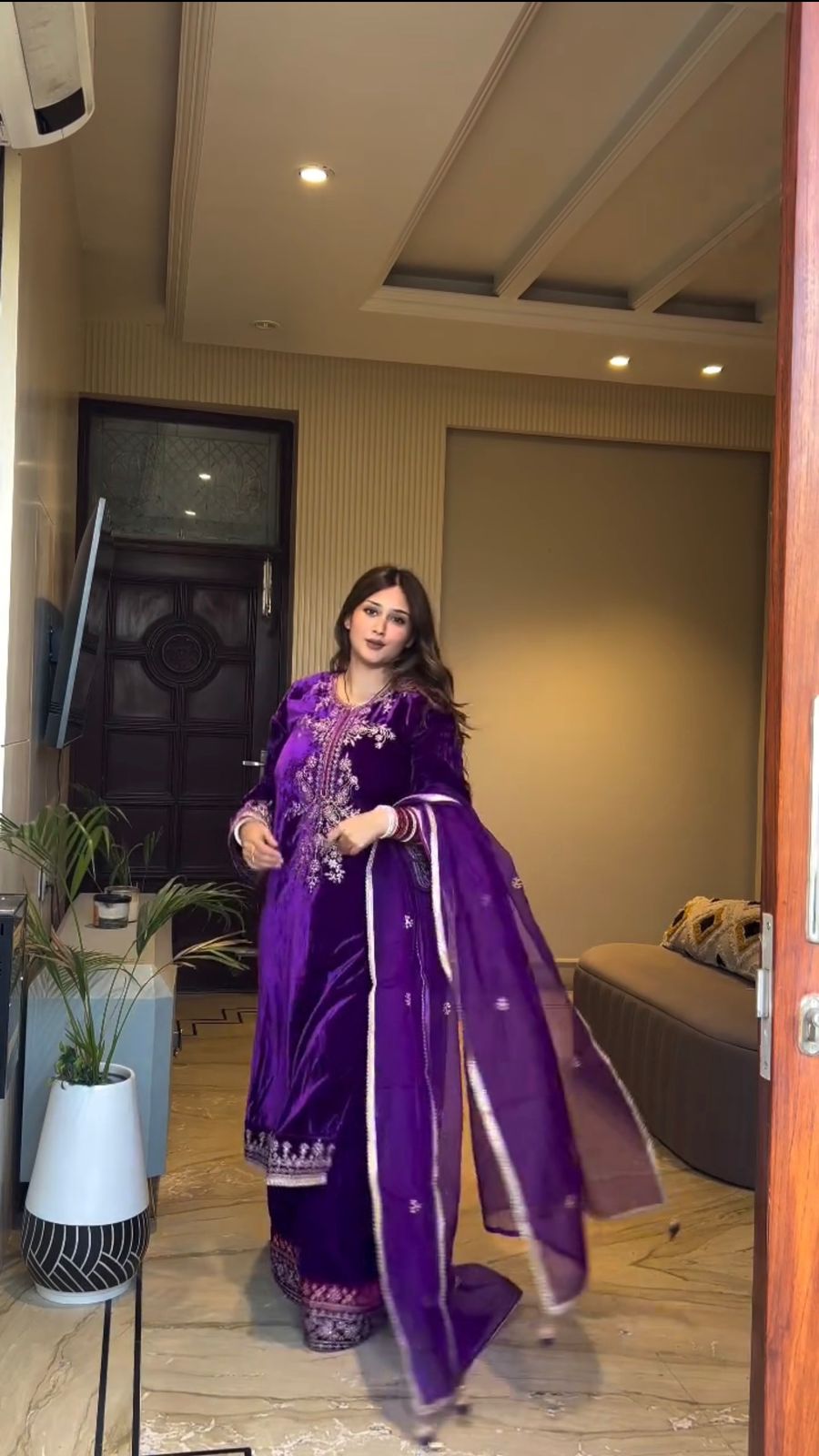 BE 416 Purple Embroidery Work Salwar Suit in Purple Velvet . Affordable Price ₹1999. Delivery 4-6 Working Days. Shop now. | Jump Suits, Tops & Bottoms, Track Suits, Salwar suit, Casual Suits, Creative suits, Designer Suits, Palazzo Suits, Party Wear Suits, Patiala Suits, Straight Suits, Trendy Wear