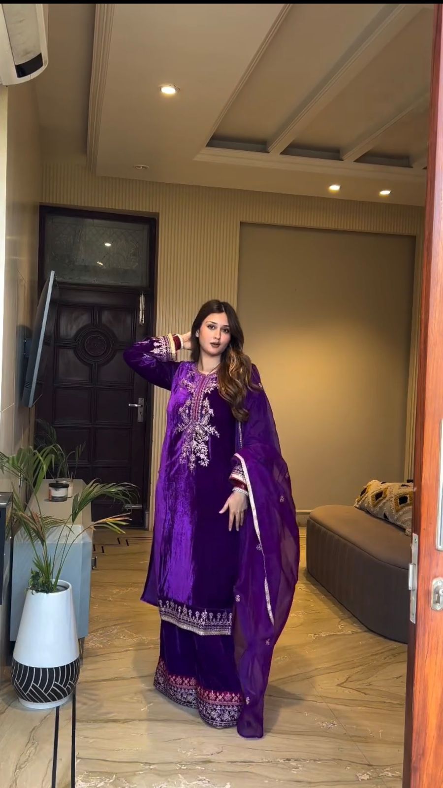 BE 416 Purple Embroidery Work Salwar Suit in Purple Velvet . Affordable Price ₹1999. Delivery 4-6 Working Days. Shop now. | Jump Suits, Tops & Bottoms, Track Suits, Salwar suit, Casual Suits, Creative suits, Designer Suits, Palazzo Suits, Party Wear Suits, Patiala Suits, Straight Suits, Trendy Wear