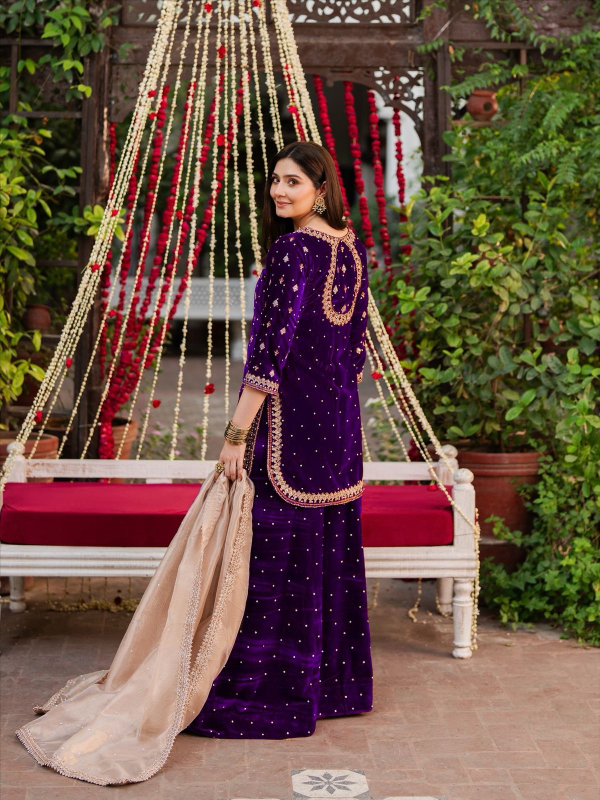 KD 1536 Purple Viscose Velvet Thread Sequence Work Salwar Suit Wedding, Party, Festive, Events, Special Price ₹2399. Delivery 4-6 Working Days. Shop now. | Jump Suits, Tops & Bottoms, Track Suits, Salwar suit, Casual Suits, Creative suits, Designer Suits, Palazzo Suits, Party Wear Suits, Patiala Suits, Straight Suits, Trendy Wear