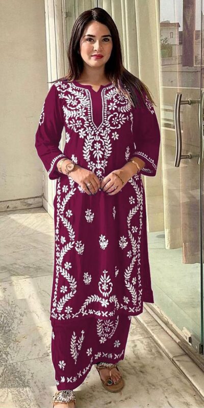 MF 627 Rani Pink Rayon With Wid Lakhnavi Style Work Kurti Designer Work. Grab it for ₹1449. Delivery 4-6 Working Days. Shop now. | Kurti, Bollywood Kurti, Creative Kurtis, Designer Kurti, Party Wear Kurti, Selfie Kurti