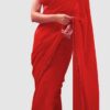 JR 617 Red Color Georgette Embroidery Deual Sequence Saree Casual, Wedding, Festive, Events Expected Delivery  4-6 Working Days @1649/- | Sarees, Bollywood Sarees, Creative Sarees, Designer Sarees, Embroidered Sarees, Ethnic Saree, Modern Digital sarees, Party Wear Sarees