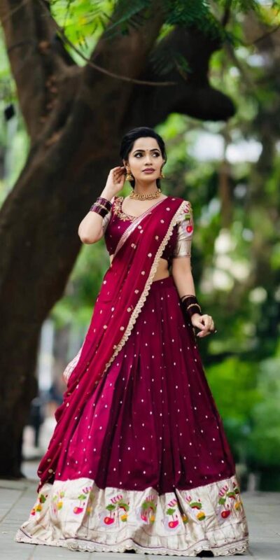 PC 515 Red Georgette Lehenga Choli Perfect for Wedding, Party, Family Gatherings, Sangeet, Durga Puja – . Now at just ₹2399. Delivery 4-6 Working Days. | Lehenga, Bollywood Lehenga, Creative Lehenga, Designer Lehenga, Embroidered Lehenga, Party Wear Lehenga