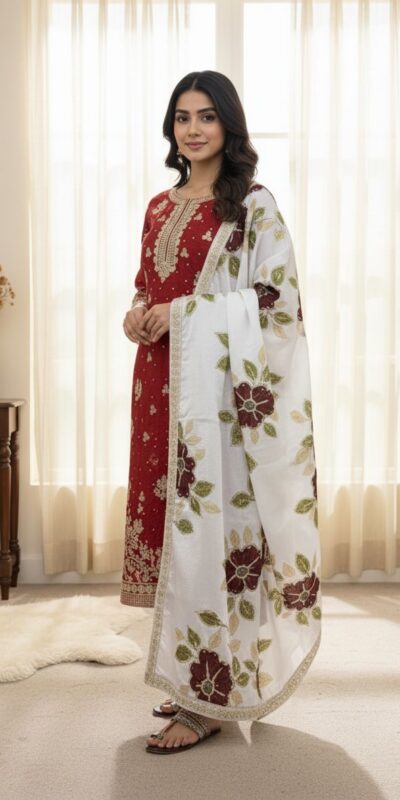 SRK 5315 Red Organza SILK Salwar Suit Perfect for Wedding, Party, Lohri, Ethnic Day, Eid – . Affordable Price ₹2499. Delivery 4-6 Working Days. | Jump Suits, Tops & Bottoms, Track Suits, Salwar suit, Casual Suits, Creative suits, Designer Suits, Palazzo Suits, Party Wear Suits, Patiala Suits, Straight Suits, Trendy Wear