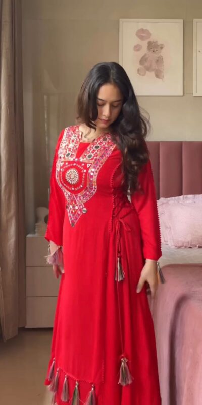 KD 1516 Red Red Rayon Thread With Real Mirror Work Salwar Suit. Wedding, Party, Festive, Events, Best Price ₹1999. Delivery 4-6 Working Days. Shop now. | Jump Suits, Tops & Bottoms, Track Suits, Salwar suit, Casual Suits, Creative suits, Designer Suits, Palazzo Suits, Party Wear Suits, Patiala Suits, Straight Suits, Trendy Wear