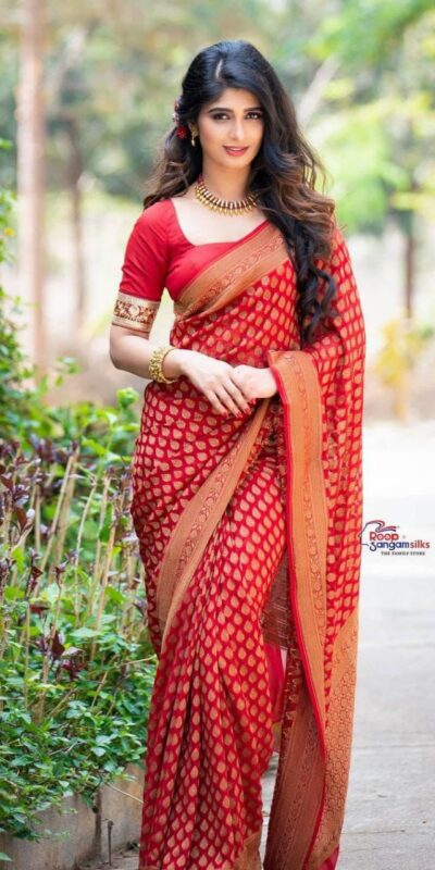 KPR 174 Red in Color Soft Lichi Silk Lace Work & Lace Border Saree . Special Price ₹1349. Delivery 4-6 Working Days. Shop now. | Sarees, Bollywood Sarees, Creative Sarees, Designer Sarees, Embroidered Sarees, Ethnic Saree, Modern Digital sarees, Party Wear Sarees