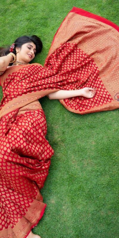 KPR 174 Red in Color Soft Lichi Silk Lace Work & Lace Border Saree . Special Price ₹1349. Delivery 4-6 Working Days. Shop now. | Sarees, Bollywood Sarees, Creative Sarees, Designer Sarees, Embroidered Sarees, Ethnic Saree, Modern Digital sarees, Party Wear Sarees