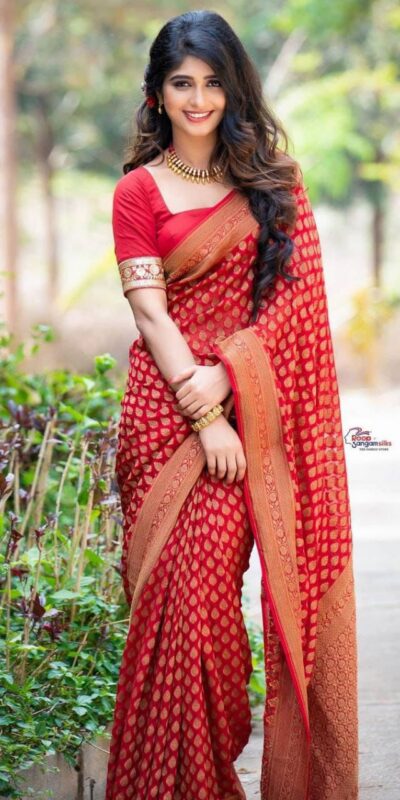 KPR 174 Red in Color Soft Lichi Silk Lace Work & Lace Border Saree . Special Price ₹1349. Delivery 4-6 Working Days. Shop now. | Sarees, Bollywood Sarees, Creative Sarees, Designer Sarees, Embroidered Sarees, Ethnic Saree, Modern Digital sarees, Party Wear Sarees