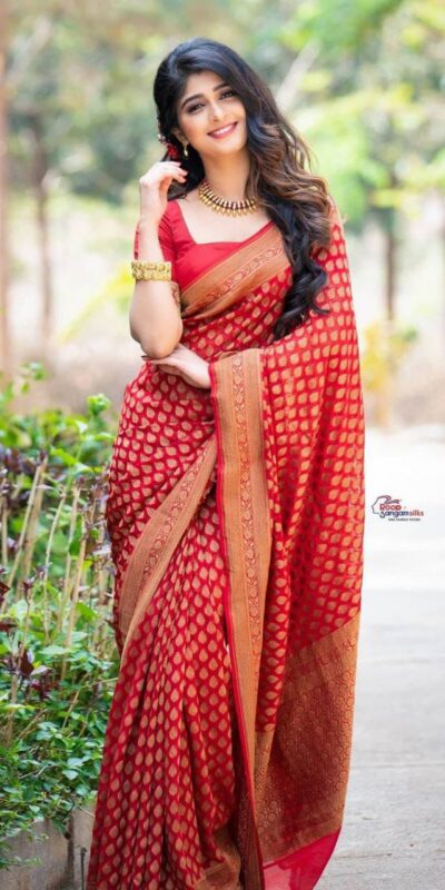 KPR 174 Red in Color Soft Lichi Silk Lace Work & Lace Border Saree . Special Price ₹1349. Delivery 4-6 Working Days. Shop now. | Sarees, Bollywood Sarees, Creative Sarees, Designer Sarees, Embroidered Sarees, Ethnic Saree, Modern Digital sarees, Party Wear Sarees