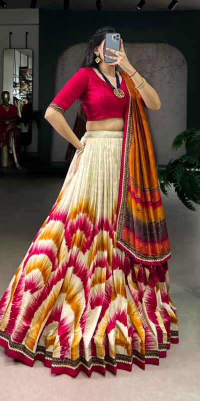 LNB 1247 Red Color Taser Silk Printed Lehenga Choli Wedding, Party, Festive, Events Etc. Delivery 4-6 Working Days Rs 2849 | Lehenga, Bollywood Lehenga, Creative Lehenga, Designer Lehenga, Embroidered Lehenga, Party Wear Lehenga