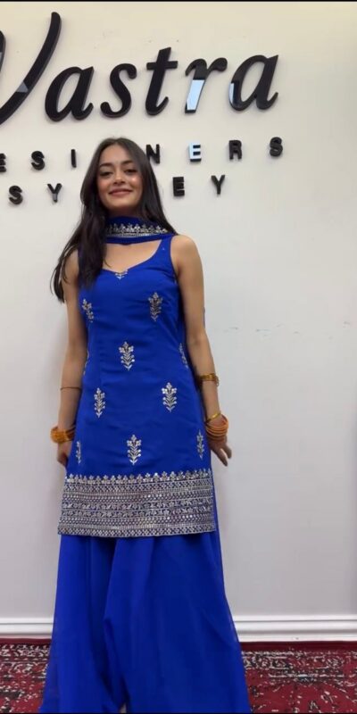 RTC 5944 Royal Blue in Royal Blue Foux Gorgette. Lace Work Salwar Suit Affordable Price ₹1999. Delivery 4-6 Working Days. Shop now. | Jump Suits, Tops & Bottoms, Track Suits, Salwar suit, Casual Suits, Creative suits, Designer Suits, Palazzo Suits, Party Wear Suits, Patiala Suits, Straight Suits, Trendy Wear