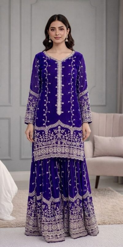SSR 533 Royal Blue Color Fendy Silk Salwar Suit with Embroidery Work. Affordable Price ₹2149. Delivery 4-6 Working Days. Shop now. | Jump Suits, Salwar suit, Casual Suits, Creative suits, Designer Suits, Palazzo Suits, Party Wear Suits, Patiala Suits, Straight Suits