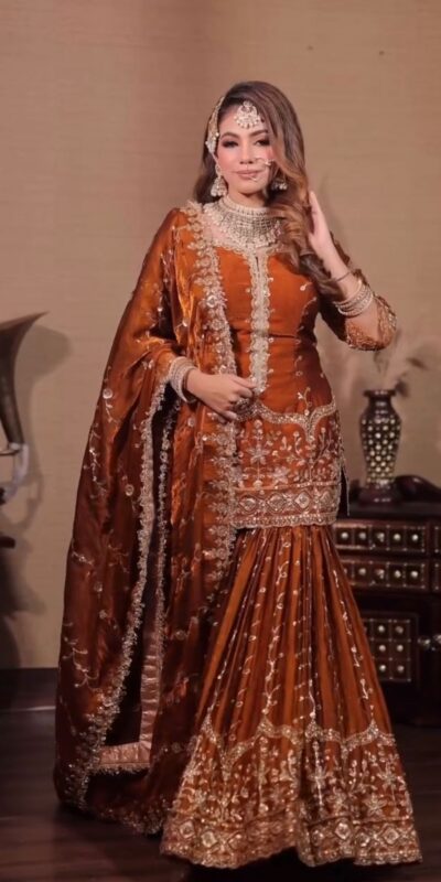 SSR 533 Rust Color Fendy Silk Salwar Suit with Embroidery Work. Affordable Price ₹2149. Delivery 4-6 Working Days. Shop now. | Jump Suits, Salwar suit, Casual Suits, Creative suits, Designer Suits, Palazzo Suits, Party Wear Suits, Patiala Suits, Straight Suits