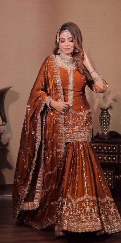SSR 533 Rust Color Fendy Silk Salwar Suit with Embroidery Work. Affordable Price ₹2149. Delivery 4-6 Working Days. Shop now. | Jump Suits, Salwar suit, Casual Suits, Creative suits, Designer Suits, Palazzo Suits, Party Wear Suits, Patiala Suits, Straight Suits
