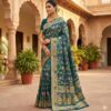 MS 546 Teal in Color Banarasi Silk Zari Work All Over Saree . Available at ₹1649 only. Delivery 4-6 Working Days. Shop now. | Sarees, Bollywood Sarees, Creative Sarees, Designer Sarees, Embroidered Sarees, Ethnic Saree, Modern Digital sarees, Party Wear Sarees