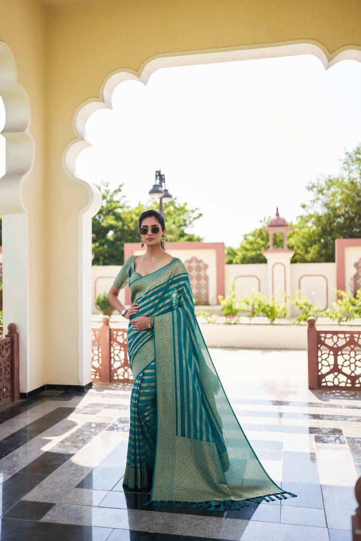 KPR 232 Teal Soft Lichi Silk Saree Perfect for Wedding, Party, Anniversary, Sangeet, Baby Shower – . Now at just ₹1399. Delivery 4-6 Working Days. Shop n | Sarees, Bollywood Sarees, Creative Sarees, Designer Sarees, Embroidered Sarees, Ethnic Saree, Modern Digital sarees, Party Wear Sarees