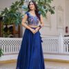 Ram 142 Teal Vichitra Lehenga Choli with Embroidery Work & Thread Embroidery. Introductory Price ₹2549. Delivery 4-6 Working Days. Shop now. | Lehenga, Bollywood Lehenga, Creative Lehenga, Designer Lehenga, Embroidered Lehenga, Party Wear Lehenga