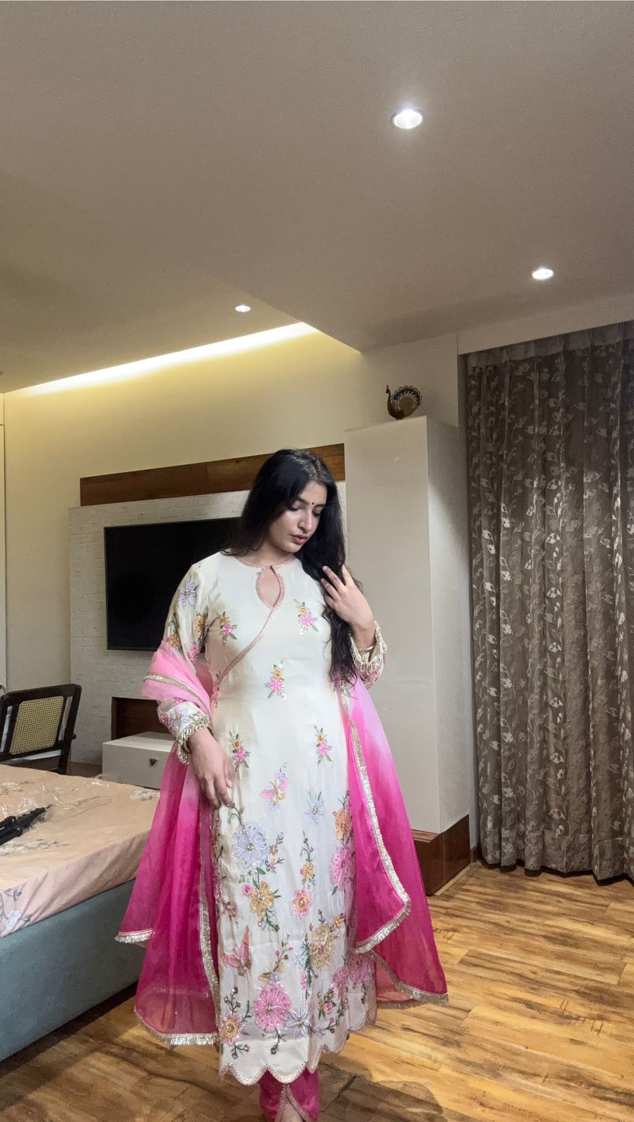 BE 418 White in White Chinon Embroidery Work & Lace Work Salwar Suit . Festive Deal ₹2499. Delivery 4-6 Working Days. Shop now. | Jump Suits, Tops & Bottoms, Track Suits, Salwar suit, Casual Suits, Creative suits, Designer Suits, Palazzo Suits, Party Wear Suits, Patiala Suits, Straight Suits, Trendy Wear