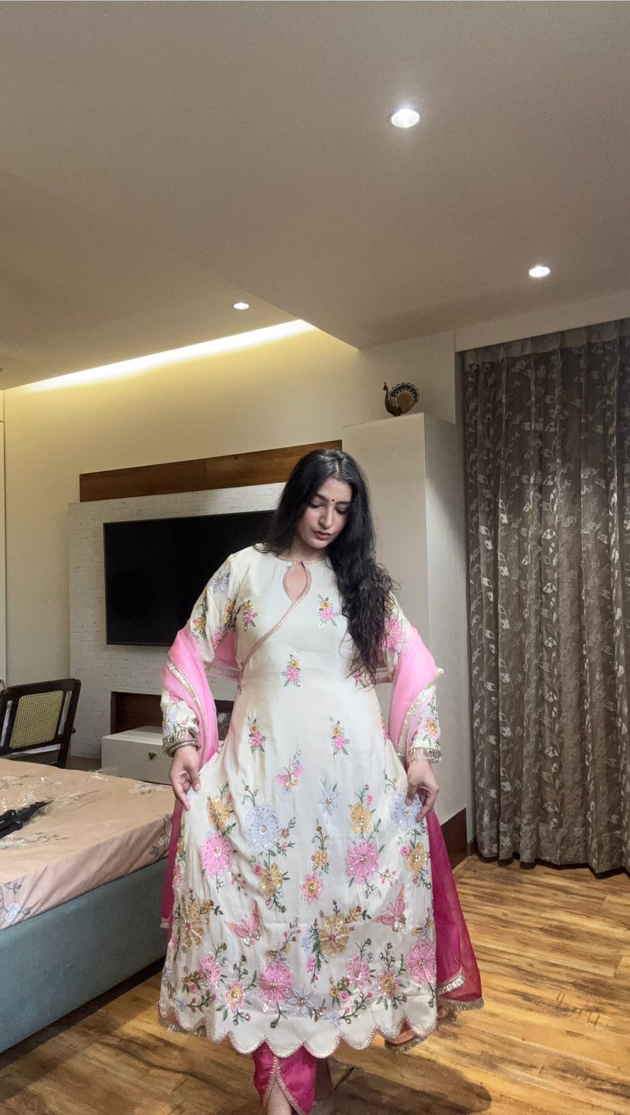 BE 418 White in White Chinon Embroidery Work & Lace Work Salwar Suit . Festive Deal ₹2499. Delivery 4-6 Working Days. Shop now. | Jump Suits, Tops & Bottoms, Track Suits, Salwar suit, Casual Suits, Creative suits, Designer Suits, Palazzo Suits, Party Wear Suits, Patiala Suits, Straight Suits, Trendy Wear