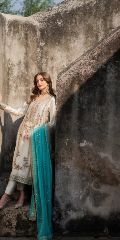AD 220 White in Organza Silk Embroidery Work & Lace Work Salwar Suit . Grab it for ₹2449. Delivery 4-6 Working Days. Shop now. | Jump Suits, Salwar suit, Casual Suits, Creative suits, Designer Suits, Palazzo Suits, Party Wear Suits, Patiala Suits, Straight Suits