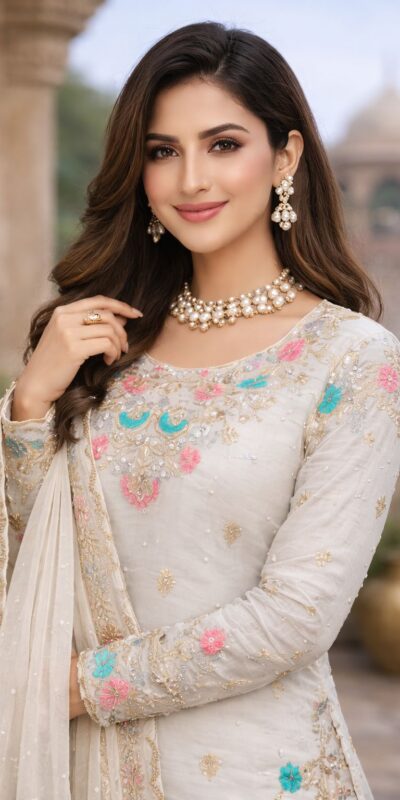 RTC 5956 White Organza Silk Salwar Suit Perfect for Wedding, Party, Mehendi, Lohri, Housewarming – . Special Price ₹3049. Delivery 4-6 Working Days. | Jump Suits, Salwar suit, Casual Suits, Creative suits, Designer Suits, Palazzo Suits, Party Wear Suits, Patiala Suits, Straight Suits