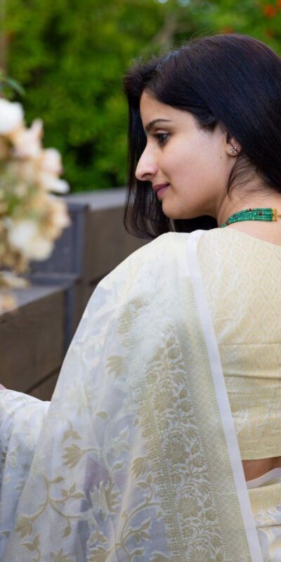 KPR 222 White in Color Soft Lichi Silk. Designer Work Saree Available at ₹1399 only. Delivery 4-6 Working Days. Shop now. | Sarees, Bollywood Sarees, Creative Sarees, Designer Sarees, Embroidered Sarees, Ethnic Saree, Modern Digital sarees, Party Wear Sarees