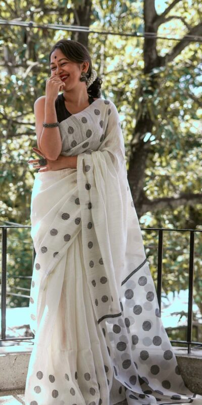 KPR 204 White Color Soft Lilan Saree Weaving Work Designer Work. Wedding, Party, Festive, Events, Grab it for ₹1449. Delivery 4-6 Working Days. Shop now. | Sarees, Bollywood Sarees, Creative Sarees, Designer Sarees, Embroidered Sarees, Ethnic Saree, Modern Digital sarees, Party Wear Sarees