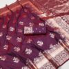 MB 39 Wine Color Banarasi Silk Saree with Lace Work & Zari Work. Wedding, Party, Festive, Events, Grab it for ₹1999. Delivery 4-6 Working Days. Shop now. | Sarees, Bollywood Sarees, Creative Sarees, Designer Sarees, Embroidered Sarees, Ethnic Saree, Modern Digital sarees, Party Wear Sarees
