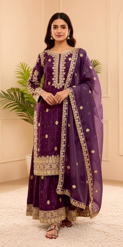 SRK 5314 Wine Natural Crep Salwar Suit with Bead Work & Embroidery Work. Affordable Price ₹2149. Delivery 4-6 Working Days. Shop now. | Jump Suits, Tops & Bottoms, Track Suits, Salwar suit, Casual Suits, Creative suits, Designer Suits, Palazzo Suits, Party Wear Suits, Patiala Suits, Straight Suits, Trendy Wear
