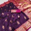 MB 28 Wine Pethani Silk Saree with Zari Work & Lace Work. Wedding, Party, Festive, Events Grab it for ₹2099. Delivery 4-6 Working Days. Shop now. | Sarees, Bollywood Sarees, Creative Sarees, Designer Sarees, Embroidered Sarees, Ethnic Saree, Modern Digital sarees, Party Wear Sarees