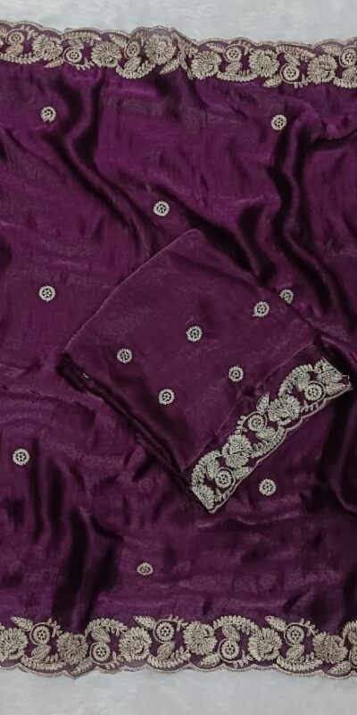 JR 655 Wine Space Silk Saree Perfect for Wedding, Party, Pooja, Makar Sankranti, Temple Visit – . Affordable Price ₹1999. Delivery 4-6 Working Days | Sarees, Bollywood Sarees, Creative Sarees, Designer Sarees, Embroidered Sarees, Ethnic Saree, Modern Digital sarees, Party Wear Sarees