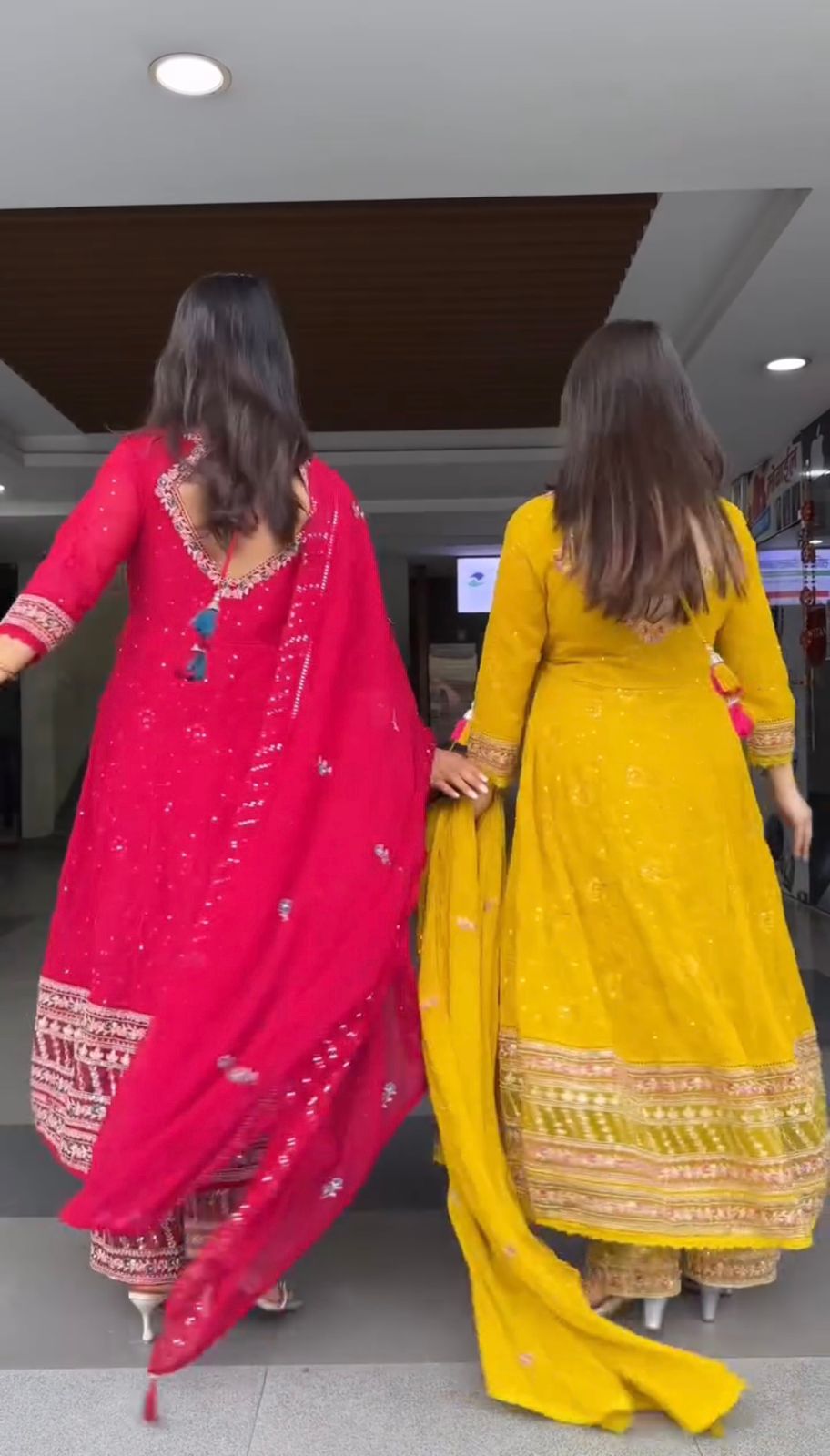 ST 1138 Yellow in Color Faux Georgette Embroidery Work Salwar Suit . Festive Deal ₹2099. Delivery 4-6 Working Days. Shop now. | Jump Suits, Tops & Bottoms, Track Suits, Salwar suit, Casual Suits, Creative suits, Designer Suits, Palazzo Suits, Party Wear Suits, Patiala Suits, Straight Suits, Trendy Wear