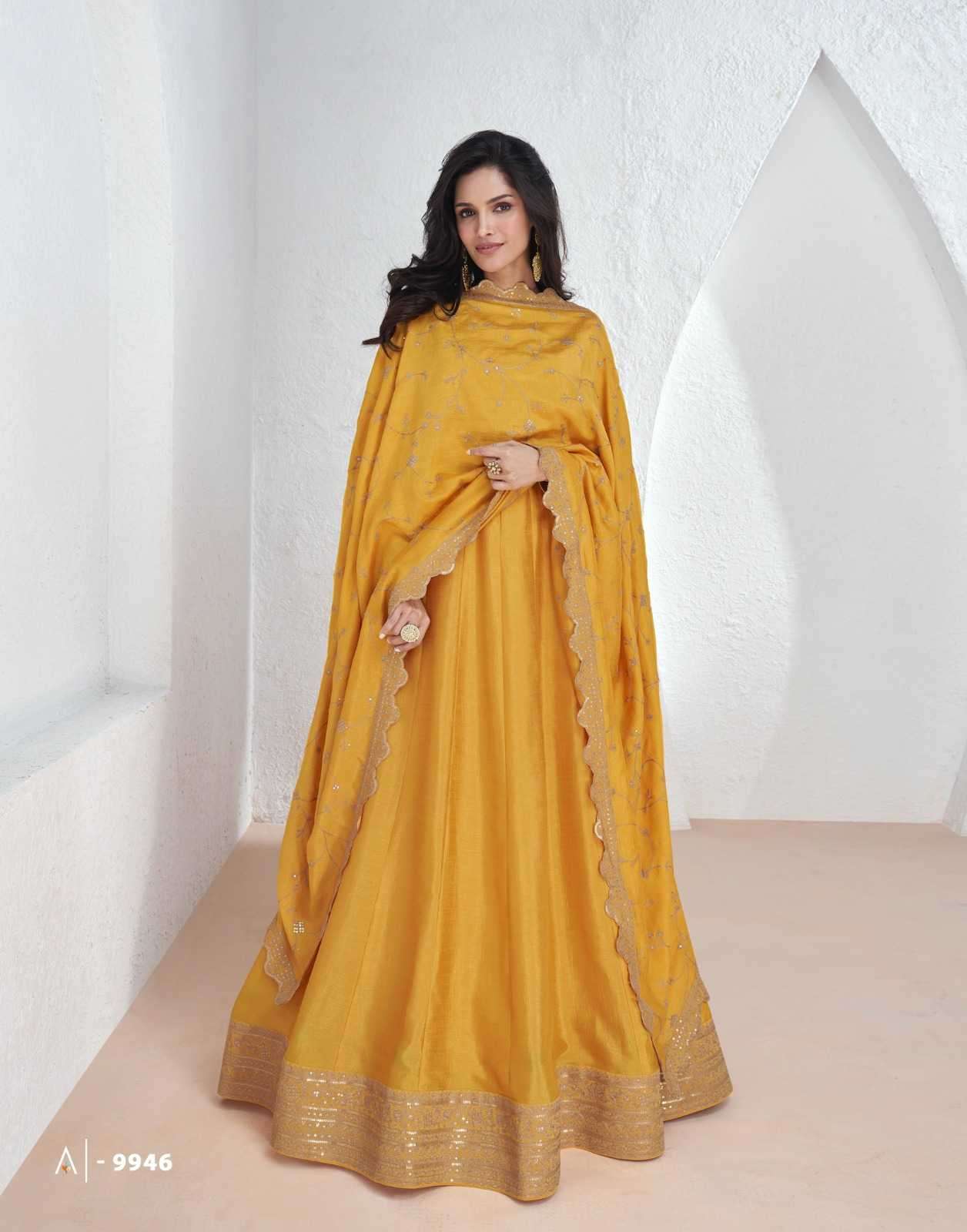 FC Saroj 9943 Yellow Vichitra Salwar Suit with Embroidery Work & Lace Work. Special Price ₹3049. Delivery 4-6 Working Days. Shop now. | Jump Suits, Tops & Bottoms, Track Suits, Salwar suit, Casual Suits, Creative suits, Designer Suits, Palazzo Suits, Party Wear Suits, Patiala Suits, Straight Suits, Trendy Wear