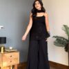 Black Georgette Sequins Work Salwar Suit