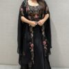 BE 425 Black Color Rangoli Silk Dhoti Suit with Embroidery Work. Wedding, Party, Festive, Events, Best Price ₹1999. Delivery 4-6 Working Days. Shop now. | Jump Suits, Salwar suit, Casual Suits, Creative suits, Designer Suits, Palazzo Suits, Party Wear Suits, Patiala Suits, Straight Suits