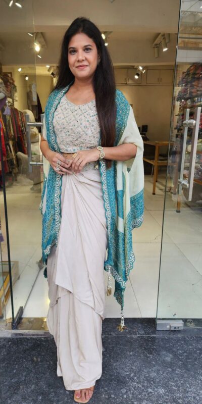 ₹2599 | BB 53 Blue Crap Silk Dhoti Suit. Perfect for Wedding, Party, Anniversary, Holi, Temple Visit – Available at ₹2599 only. Delivery 4-6 Working Days. | Jump Suits, Salwar suit, Casual Suits, Creative suits, Designer Suits, Palazzo Suits, Party Wear Suits, Patiala Suits, Straight Suits