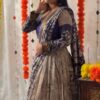 Blue Rion Cotton Kalamkari Print Lehenga Choli