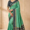 MB 3325 Firozi in Color Banarasi Silk Zari Work & Lace Work Saree . Now at just ₹1949. Delivery 4-6 Working Days. Shop now. | Sarees, Bollywood Sarees, Creative Sarees, Designer Sarees, Embroidered Sarees, Ethnic Saree, Modern Digital sarees, Party Wear Sarees