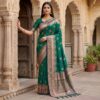 ₹1899 | MB 39 Green Color Banarasi Saree with Zari Work & Lace Work. Introductory Price ₹1899. Delivery 4-6 Working Days. Shop now. | Sarees, Bollywood Sarees, Creative Sarees, Designer Sarees, Embroidered Sarees, Ethnic Saree, Modern Digital sarees, Party Wear Sarees