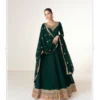 ₹3449 | FC 10128 Green Color Blooming Georgette Embroidery Work Salwar Suit . Introductory Price ₹3449. Delivery 4-6 Working Days. Shop now. | Jump Suits, Salwar suit, Casual Suits, Creative suits, Designer Suits, Palazzo Suits, Party Wear Suits, Patiala Suits, Straight Suits