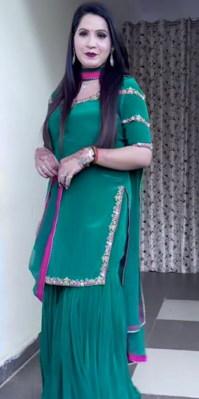 NF 1237 Green Natural Crap Salwar Suit Perfect for Wedding, Party, Sangeet, Karwa Chauth, Onam – . Festive Deal ₹1999. Delivery 4-6 Working Days. | Jump Suits, Salwar suit, Casual Suits, Creative suits, Designer Suits, Palazzo Suits, Party Wear Suits, Patiala Suits, Straight Suits