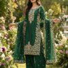 SRK 5316 Green Organza Silk Salwar Suit Perfect for Wedding, Party, Makar Sankranti, Eid, Durga Puja – . Affordable Price ₹2149. Delivery 4-6 Workin | Jump Suits, Salwar suit, Casual Suits, Creative suits, Designer Suits, Palazzo Suits, Party Wear Suits, Patiala Suits, Straight Suits