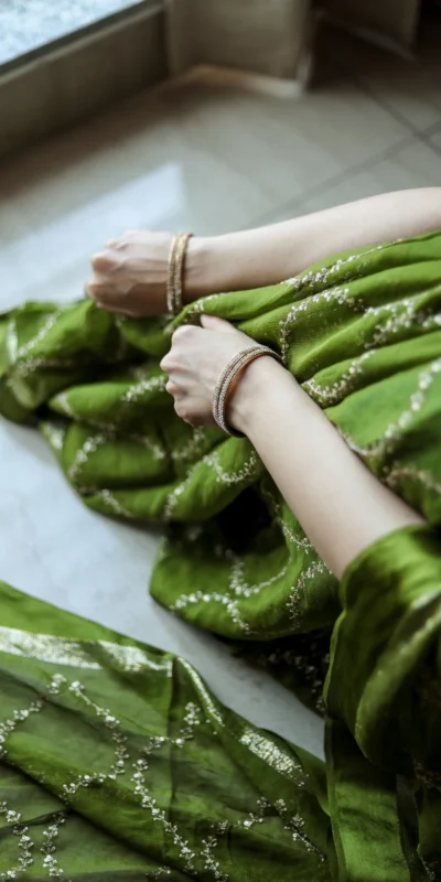 ₹1599 | MS 505 Green Viscose Satin Saree with Sequins Work & Embroidery Work. Special Price ₹1599. Delivery 4-6 Working Days. Shop now. | Sarees, Bollywood Sarees, Creative Sarees, Designer Sarees, Embroidered Sarees, Ethnic Saree, Modern Digital sarees, Party Wear Sarees