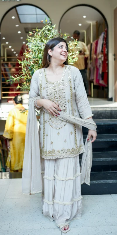 ₹2149 | KD 1572 Light Grey in Color Georgette Embroidery Work Salwar Suit . Introductory Price ₹2149. Delivery 4-6 Working Days. Shop now. | Jump Suits, Salwar suit, Casual Suits, Creative suits, Designer Suits, Palazzo Suits, Party Wear Suits, Patiala Suits, Straight Suits