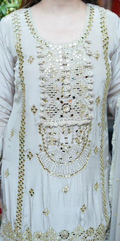 ₹2149 | KD 1572 Light Grey in Color Georgette Embroidery Work Salwar Suit . Introductory Price ₹2149. Delivery 4-6 Working Days. Shop now. | Jump Suits, Salwar suit, Casual Suits, Creative suits, Designer Suits, Palazzo Suits, Party Wear Suits, Patiala Suits, Straight Suits