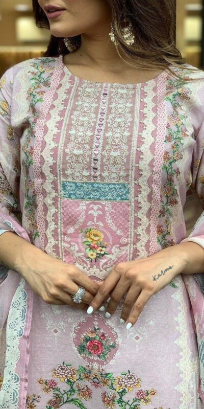 ₹1749 | DC G22 Light Pink in Maslin Digital Print Salwar Suit . Wedding, Party, Festive, Events, Introductory Price ₹1749. Delivery 4-6 Working Days. Shop now. | Jump Suits, Salwar suit, Casual Suits, Creative suits, Designer Suits, Palazzo Suits, Party Wear Suits, Patiala Suits, Straight Suits